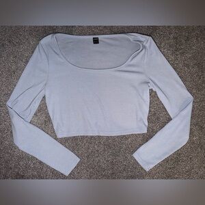 Long Sleeve Crop Top